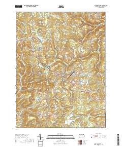 Fort Necessity 2019 topographic map thumbnail