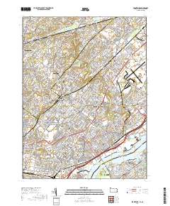 Frankford 2019 topographic map thumbnail