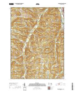 Franklin Forks 2019 topographic map thumbnail