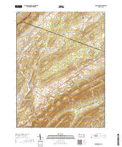 Franklinville 2019 topographic map thumbnail
