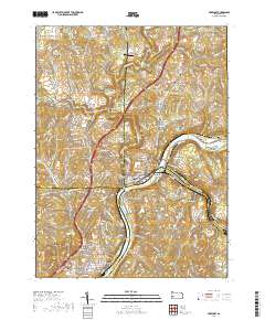 Freeport 2019 topographic map thumbnail