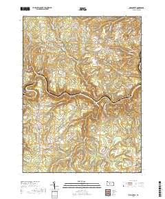 Frenchville 2019 topographic map thumbnail