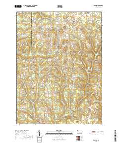 Fryburg 2019 topographic map thumbnail