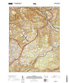 Geistown 2019 topographic map thumbnail