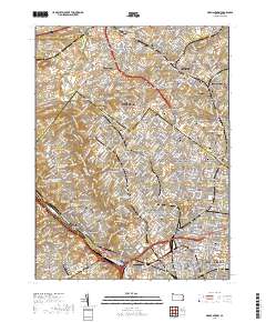 Germantown 2019 topographic map thumbnail