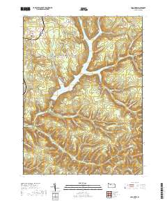 Glen Hazel 2019 topographic map thumbnail