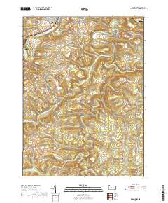 Glen Richey 2019 topographic map thumbnail