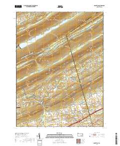 Grantville 2019 topographic map thumbnail