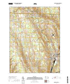 Greenville West 2019 topographic map thumbnail