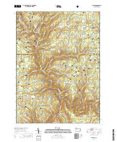 Hallton 2019 topographic map thumbnail