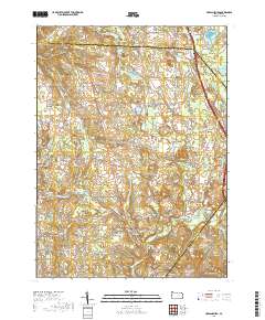 Harlansburg 2019 topographic map thumbnail