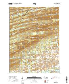 Hartleton 2019 topographic map thumbnail