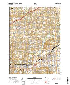Hershey 2019 topographic map thumbnail