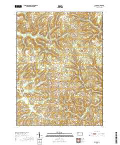 Hilliards 2019 topographic map thumbnail