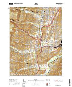 Hollidaysburg 2019 topographic map thumbnail
