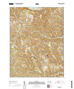 Hookstown 2019 topographic map thumbnail