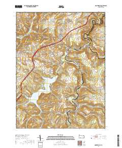 Hooversville 2019 topographic map thumbnail