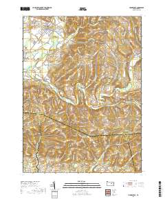 Hughesville 2019 topographic map thumbnail