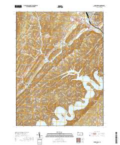 Huntingdon 2019 topographic map thumbnail