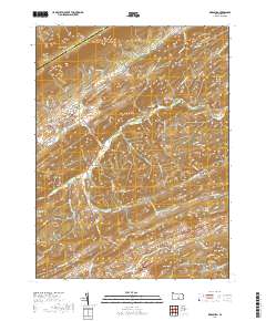 Ickesburg 2019 topographic map thumbnail