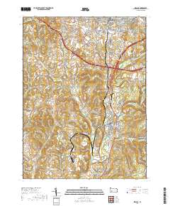 Indiana 2019 topographic map thumbnail