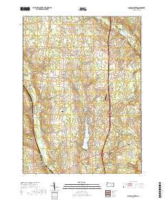 Jackson Center 2019 topographic map thumbnail