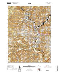 Johnstown 2019 topographic map thumbnail