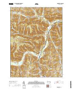 Keeneyville 2019 topographic map thumbnail