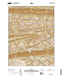 Klingerstown 2019 topographic map thumbnail