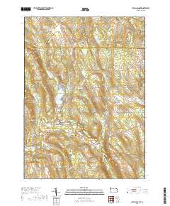 Lake Canadohta 2019 topographic map thumbnail
