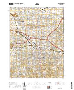 Lancaster 2019 topographic map thumbnail