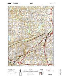 Langhorne 2019 topographic map thumbnail