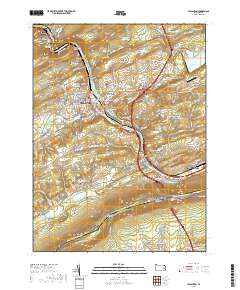 Lehighton 2019 topographic map thumbnail