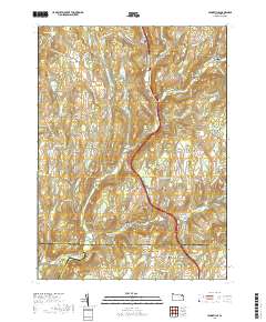 Lenoxville 2019 topographic map thumbnail