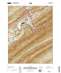 Lewistown 2019 topographic map thumbnail