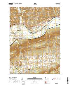 Linden 2019 topographic map thumbnail