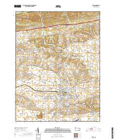 Lititz 2019 topographic map thumbnail