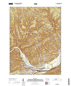 Lock Haven 2019 topographic map thumbnail