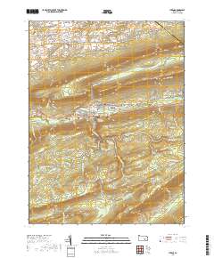 Lykens 2019 topographic map thumbnail