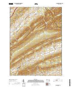 Madisonburg 2019 topographic map thumbnail
