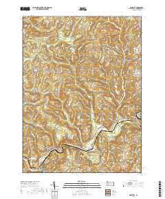Mahaffey 2019 topographic map thumbnail