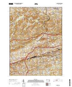 Malvern 2019 topographic map thumbnail