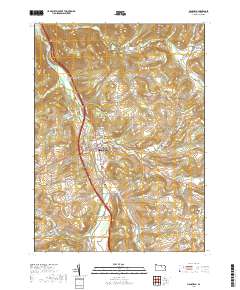 Mansfield 2019 topographic map thumbnail