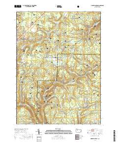 Marienville East 2019 topographic map thumbnail