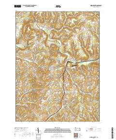 Marion Center 2019 topographic map thumbnail