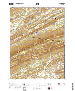 McClure 2019 topographic map thumbnail