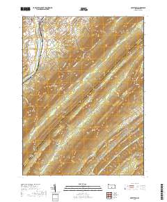 McVeytown 2019 topographic map thumbnail