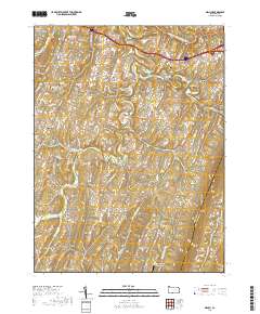 Mench 2019 topographic map thumbnail