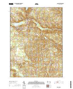 Sandy Lake 2019 topographic map thumbnail