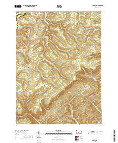 Sandy Ridge 2019 topographic map thumbnail